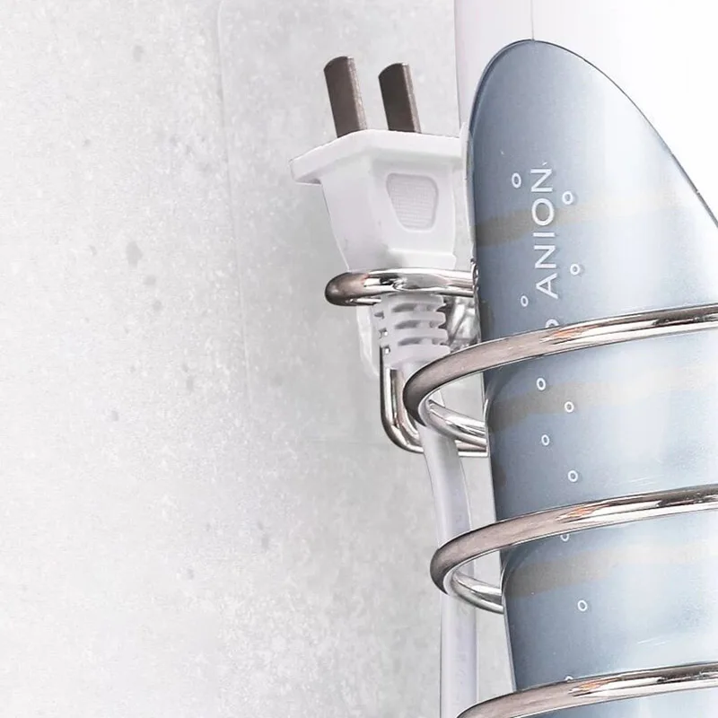 Новый держатель для фена воздуходувка Органайзер клей настенный гвоздь без