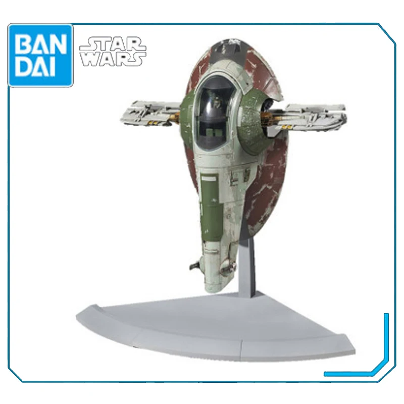 Оригинальные Звездные войны бандай 1/144 раб я космический корабль Babo Фетт сборка