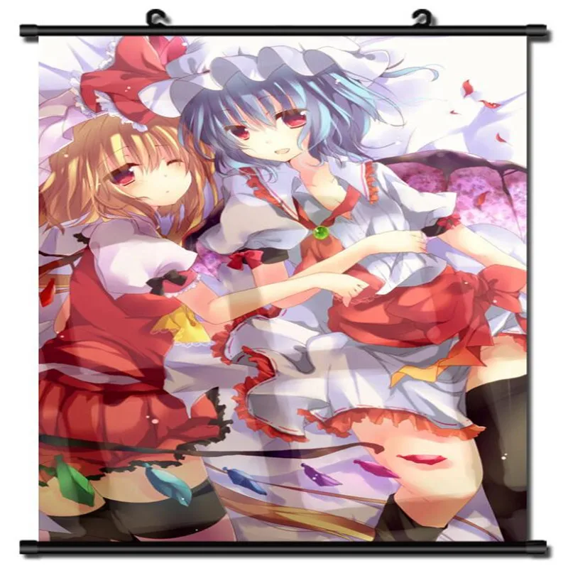 Японское аниме проект TouHou воплощение алого фландрида ремилии алый Декор для дома