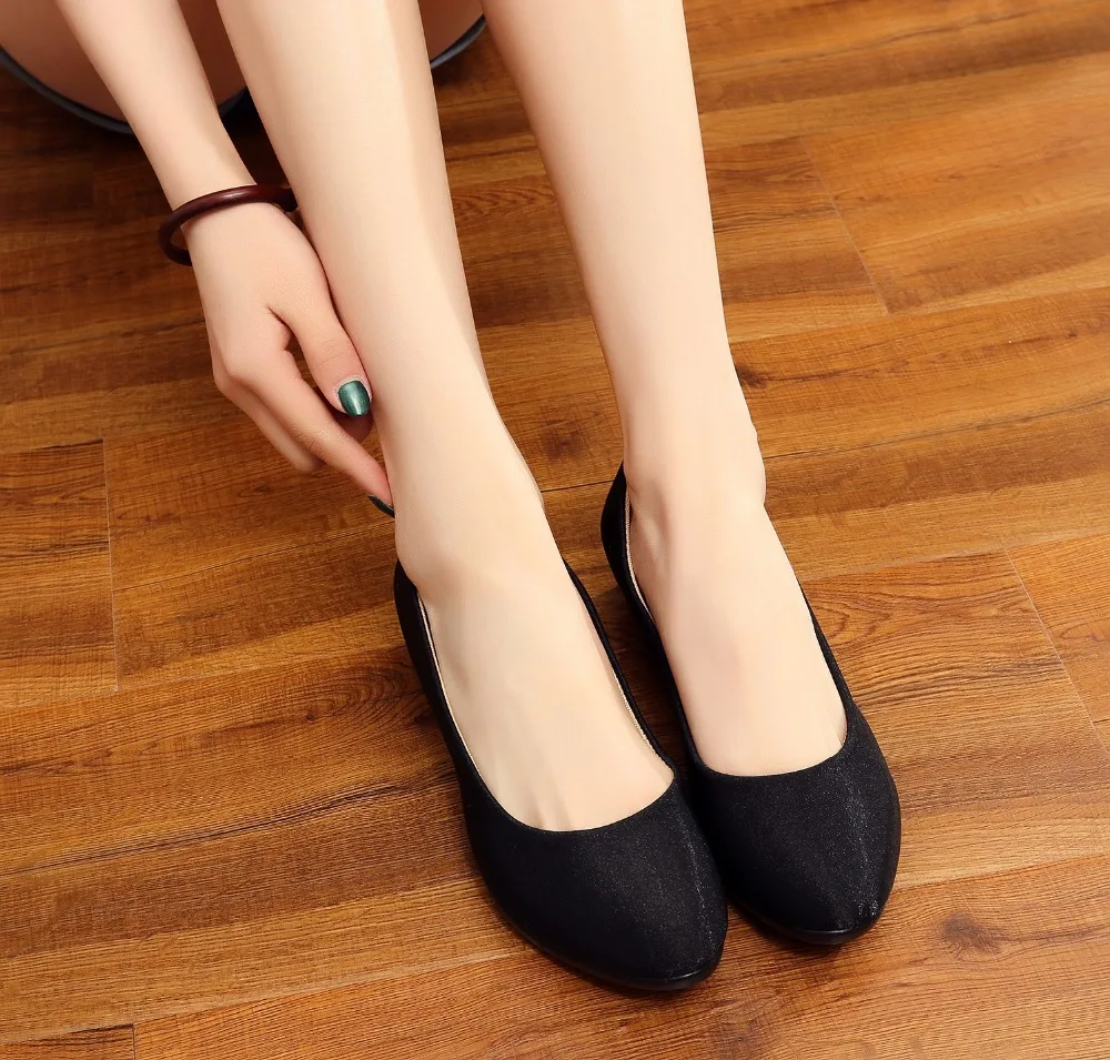 Туфли-Лоферы женские тканевые без застежки для вождения