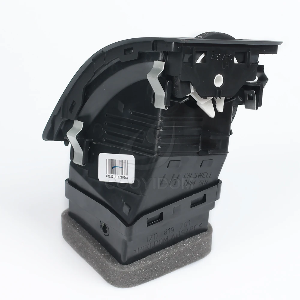 Инструмент для вентиляционного отверстия COOYIDOM левый/правый/черный Skoda Octavi MK2 2004