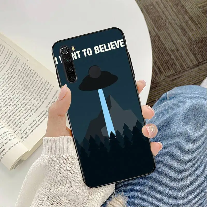 Чехол для телефона Babaite The X с надписью I want to believe чехол Redmi note 8 8Pro 8T 6pro 7A 6A Xiaomi mi 9 |