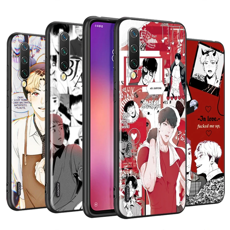 

For Xiaomi Mi 11i 11 10T 10i 9T 9 A3 8 Note 10 Ultra Lite Pro 5G CC9 SE Black Soft Cover Anime Alex Phone Case