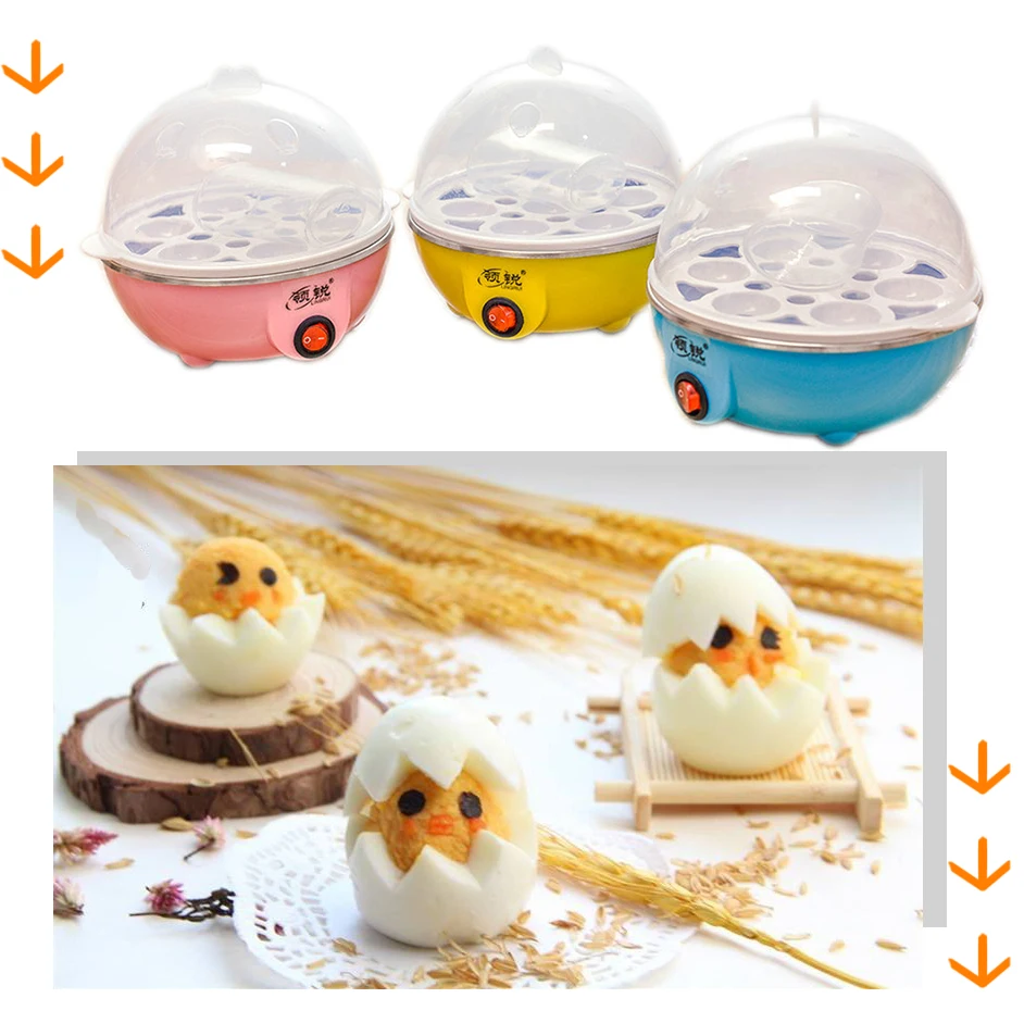 Универсальная многофункциональная электрическая яйцеварка для 7 яиц бойлер