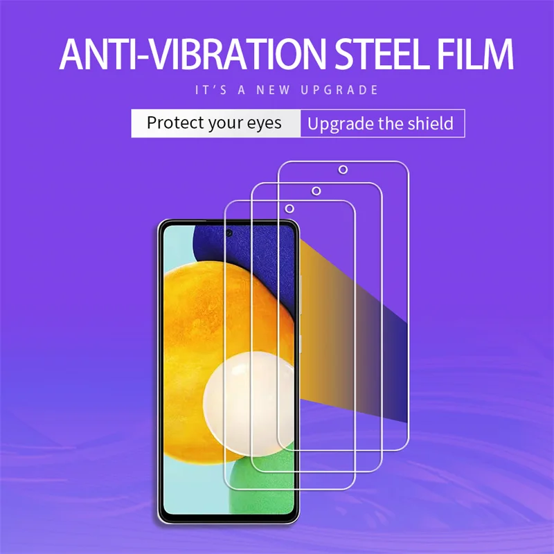 

3PCS Protect film For xiaomi Redmi 7A 8A Go K20 Pro K30 Note 7 pro 7S 8 pro 8T Y3 Black Shark Helo 6X 8 Lite Tempered glass