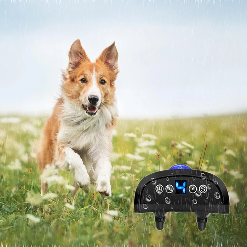 

Ultrasonic Dog Bark Stop Anti Barking Dogs Training Collar Accessories USB Electric Shock Pet Dog Repeller Anti Barking Stop