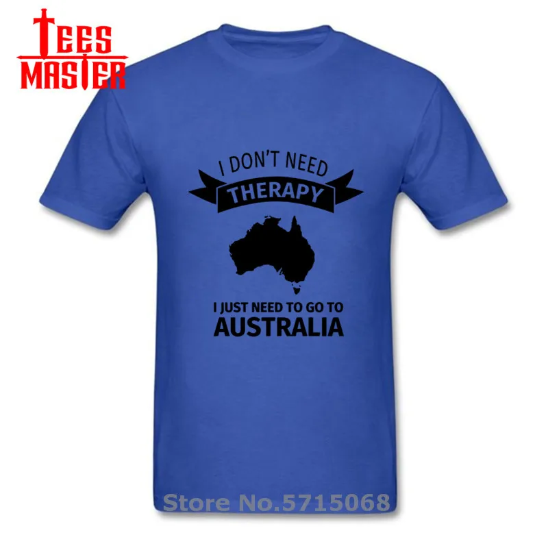 Забавные футболки Я не нуждаюсь в терапии мне просто нужно пойти Австралию