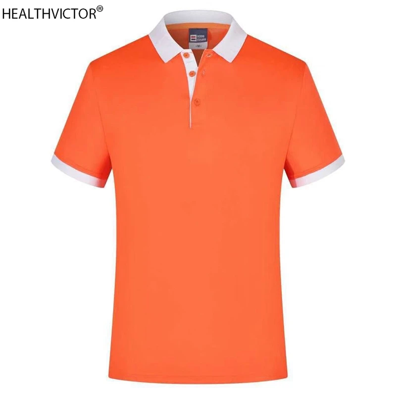 Быстросохнущая дышащая футболка с отложным воротником для спорта на открытом