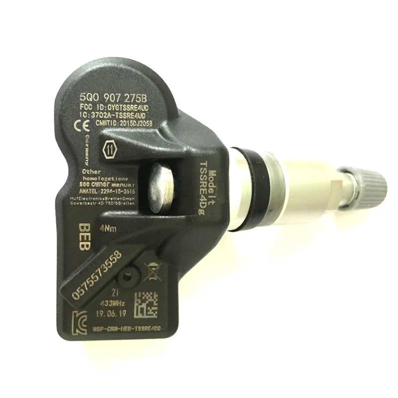 

4pcs For Audi A3 Q7 Q5 A4 A5 For V-W Arteon Te Ramant, For Passat Phaeton Phieon Tire Pressure Monitor TPMS Sensor Car