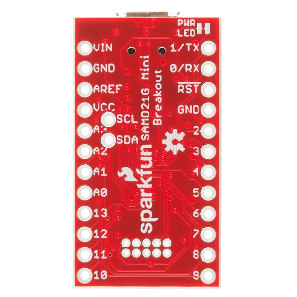 

SAMD21 Mini Breakout supports Arduino Zero SAMD21 development board