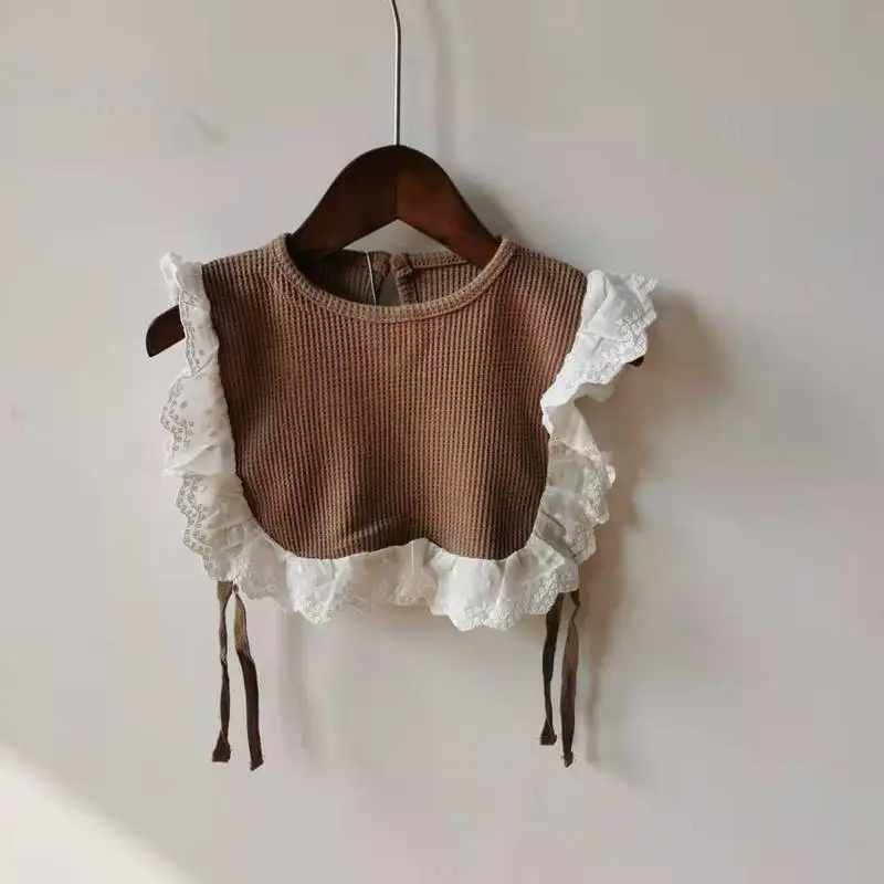HoneyCherry-babero de algod&oacute;n para beb&eacute;, ropa de beb&eacute;, toalla de Saliva para beb&eacute;-4
