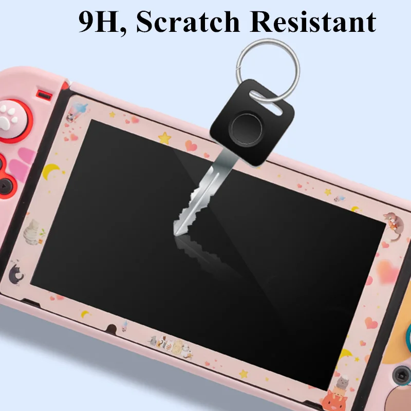 Закаленное стекло 9H защита экрана для глаз Nintendo Switch аксессуары | Электроника