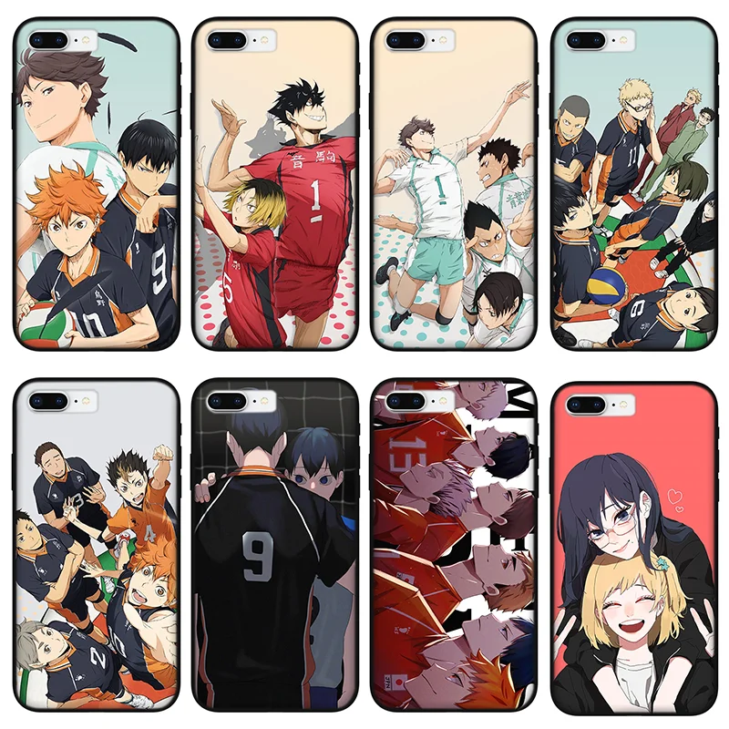 

Черный силиконовый чехол Tobio Kageyama для телефона Huawei Honor 50 20 30 7 8X 8C 8A 9 9X 9S 10 Lite Pro, чехол