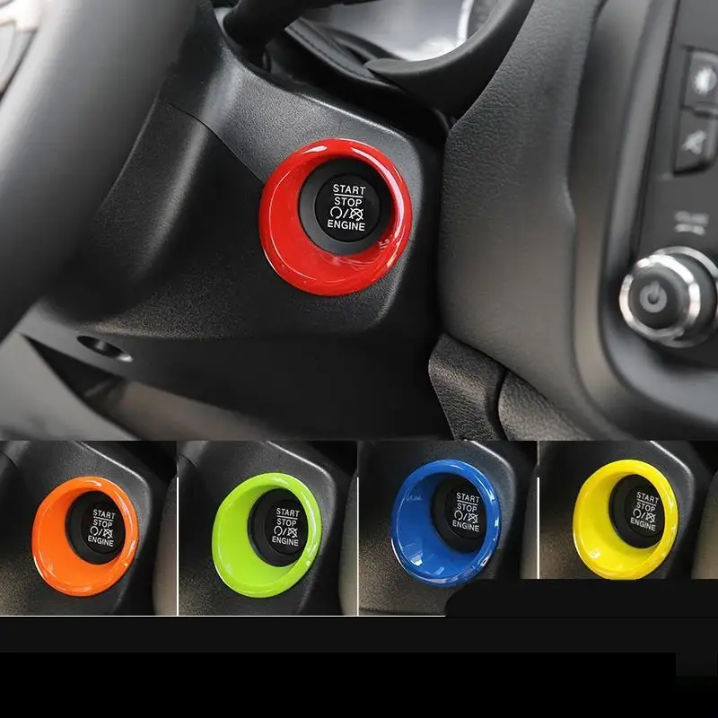 Кнопка Зажигания Автомобильный декоративный хром модифицированный