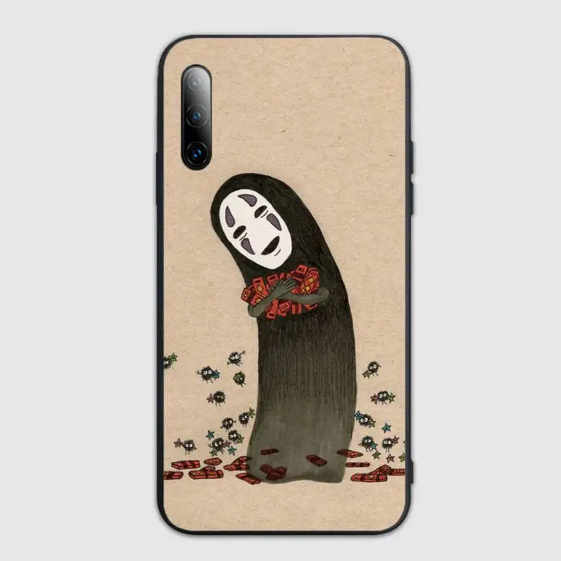 

studio ghibli No Face Phone Case For honor 8a 5 7 10i 9 10 20 30 v 7 9 honorview pro Cover Fundas Coque