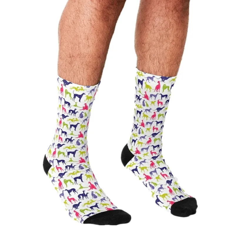 

Забавные мужские носки 2021, красочные носки с принтом в стиле хип-хоп, мужские счастливые носки, милые мужские сумасшедшие носки в уличном ст...