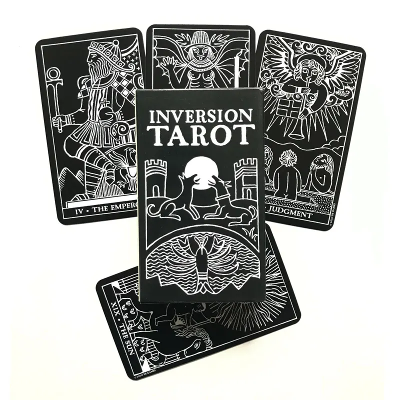 

78 Cards Inversion Tarot Cards Oracle Divination Entertainment Parties Tarot Board Game