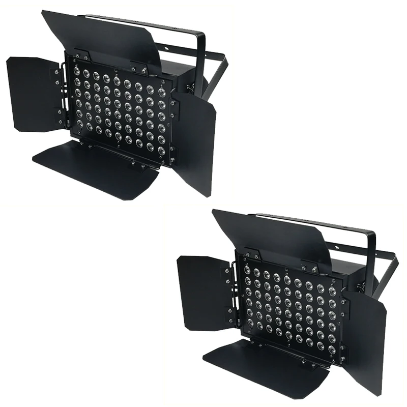2 шт./54x3 Вт светодиодный прожектор par rgbw/rgb 3 в 1 плоский dmx512 4/8ch IN/OUT шнур питания