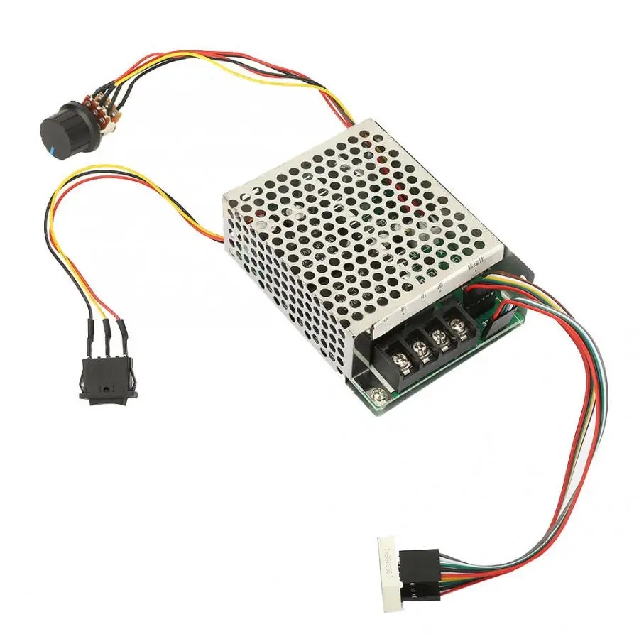 Регулятор скорости двигателя постоянного тока регулируемый ШИМ регулятор 0 ~ 100% 10