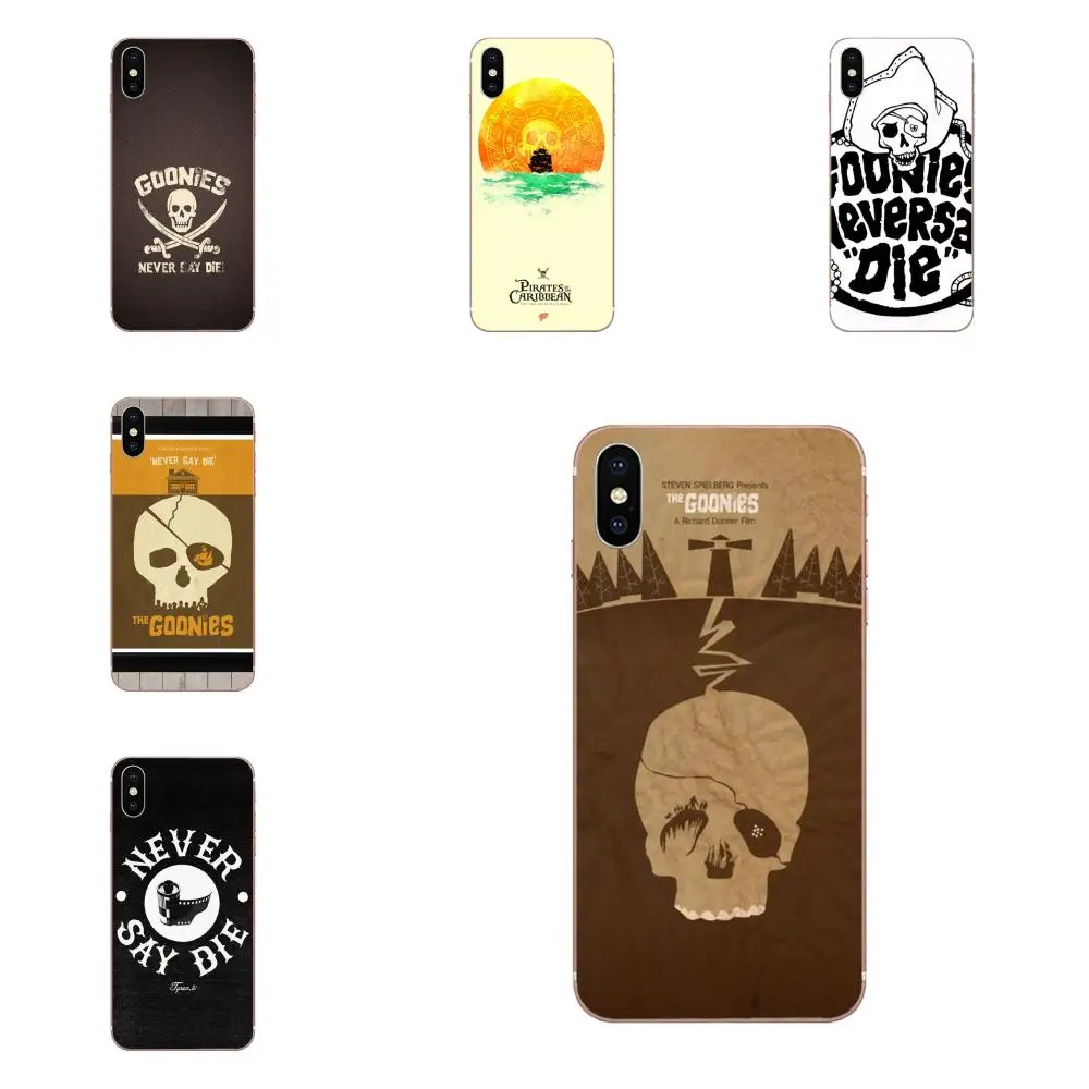 TPU Pattern Goonies Never Say Die For Xiaomi Mi3 Mi4 Mi4C Mi4i Mi5 Mi 5S 5X 6 6X 8 SE Pro Lite A1 Max Mix 2 Note 3 4 | Мобильные