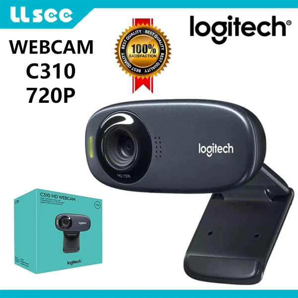 Веб камера Logitech C310 HD для игр веб трансляция встроенный микрофон 720P с фотографиями