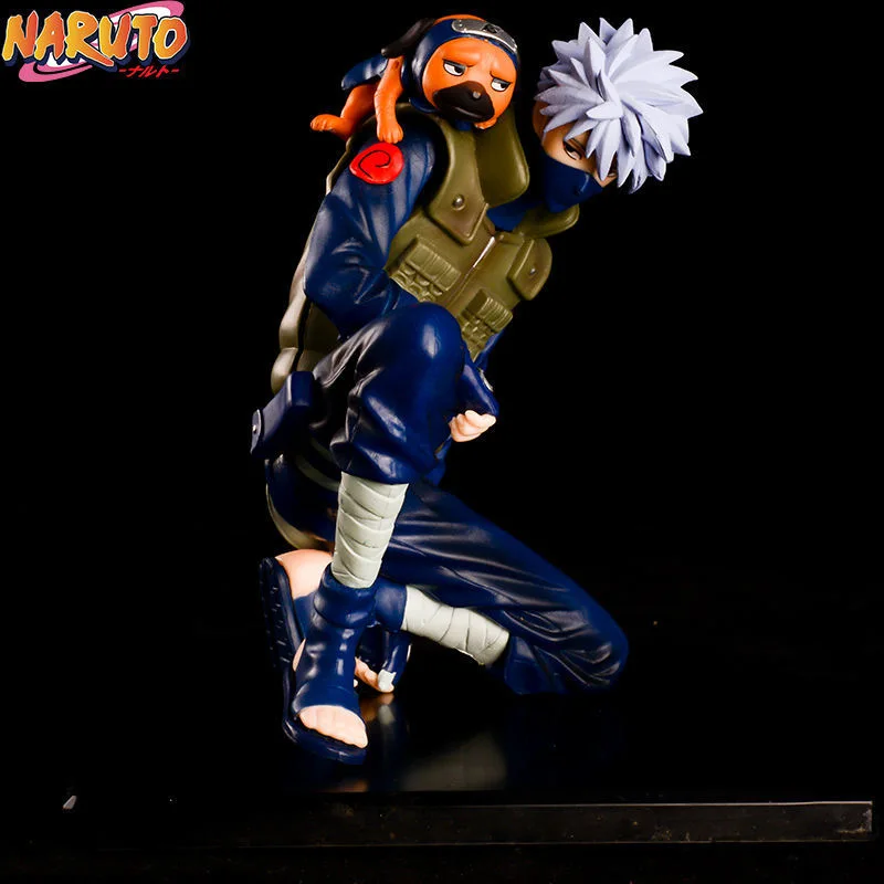 Аниме фигурки Наруто хапито хатакэ Какаси модель на коленях ПВХ экшн-фигурки