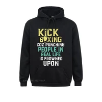 punching people is frowned upon funny sarcastic kickboxing hoodie sweatshirts group newest hoodies customized hoods for women
