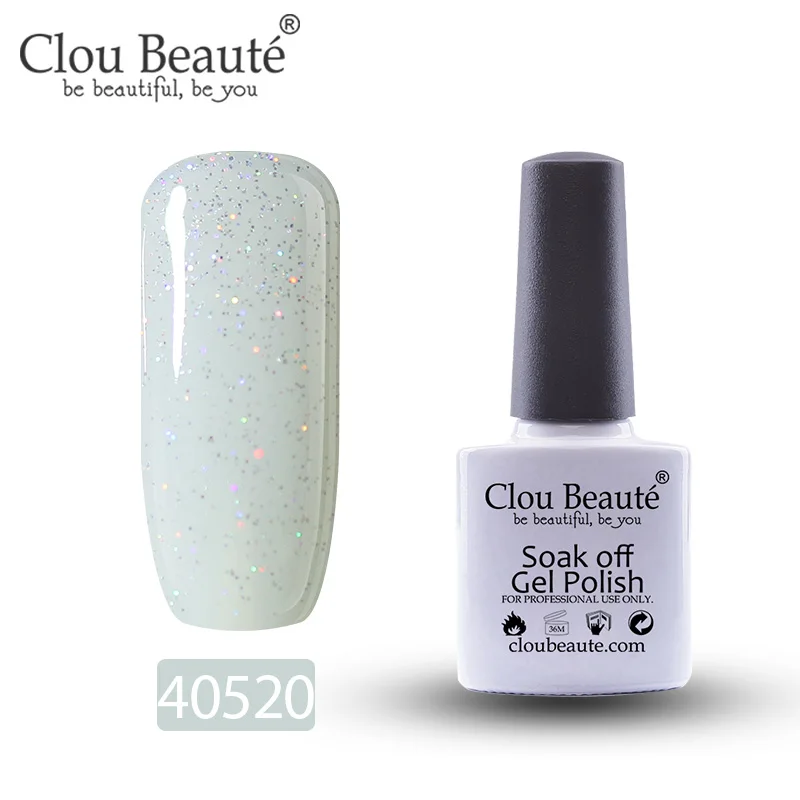 40520 Гель-лак для ногтей Clou Beaute 79 цветов полуперманентный замачивающийся лак для ногтей маникюрный УФ СВЕТОДИОДНЫЙ Цветной Гель-лак 10 мл серия Nude - Цвет: 40520