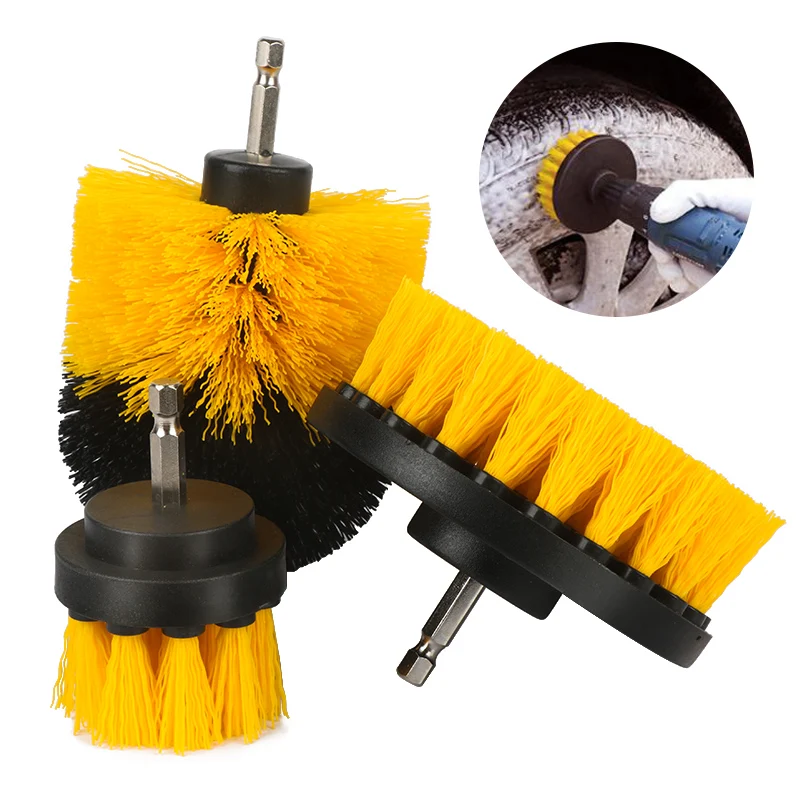 Новое поступление электрическая дрель с жесткой щетиной в форме шарика