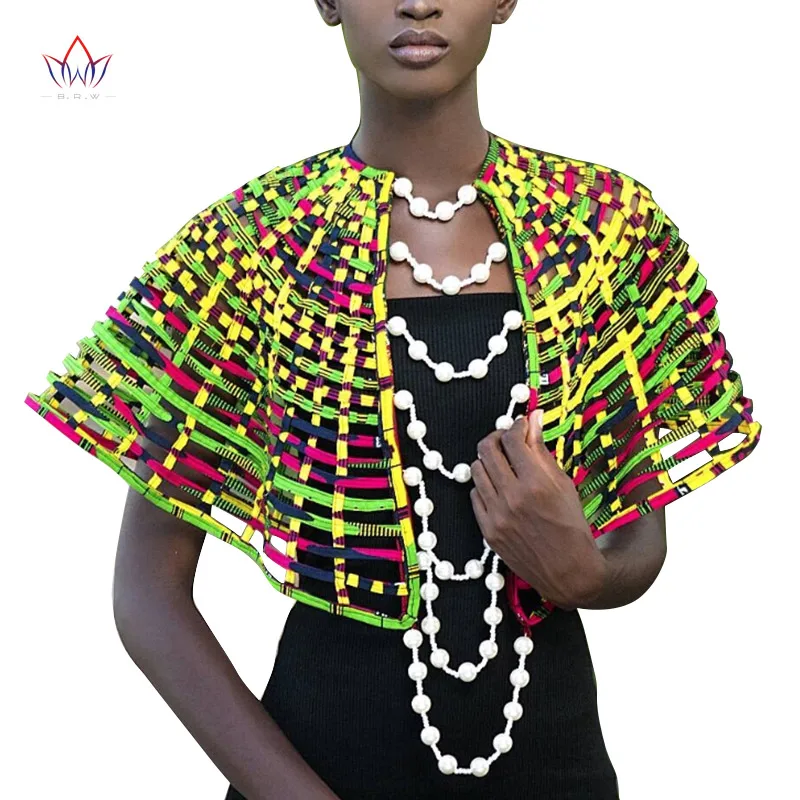 Африканские сетчатые ожерелья из Анкары шаль воротник Женское Ожерелье