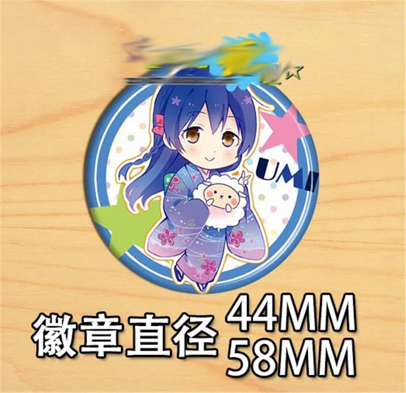 9 шт. брошь с булавкой в форме сердца коллекционная булавка японский мультфильм