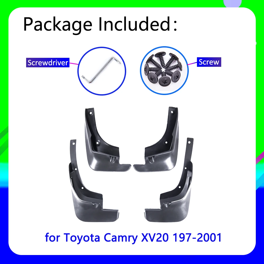 Крылья для Toyota Camry 20 XV20 1997 1998 1999 2000 2001 облицовки Всплеск брызговики брызговик