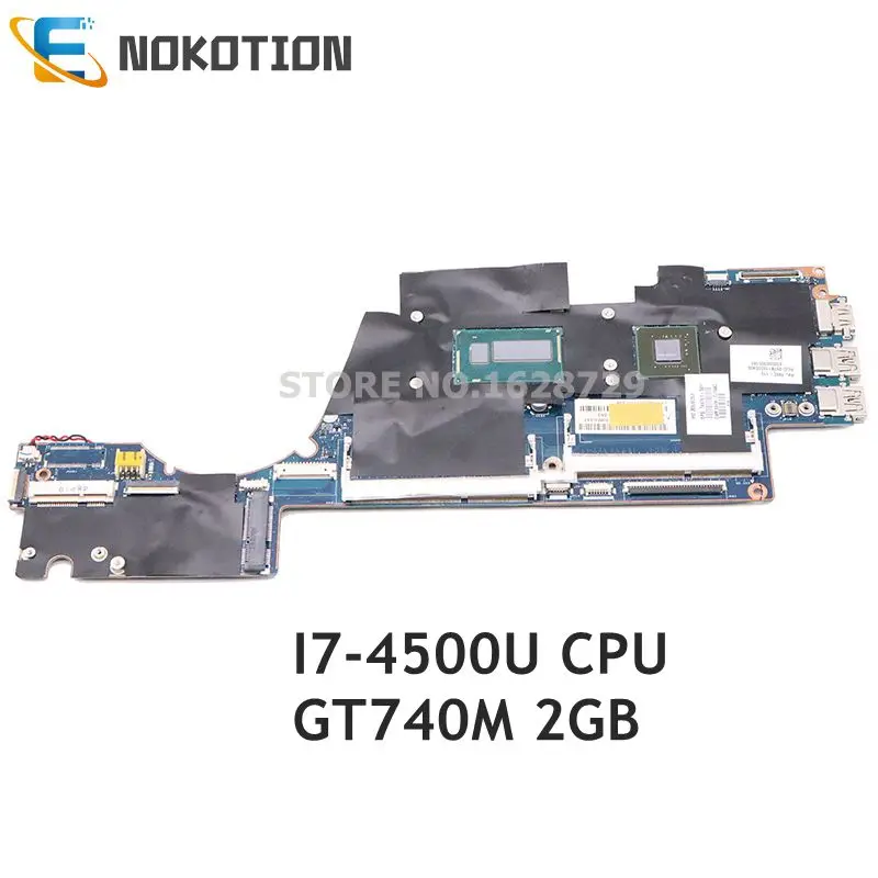 NOKOTION 727527 601 001 для HP Sleekbook Envy 14 K материнская плата ноутбука VGU00 LA 9314P I7 4500U CPU GT740M