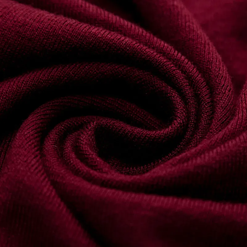 

YISU 2021New Men Spring Sweater Solid color O-Neck Knitted pullover Casual Long sleeve Jumper Fashion Loose Men spring tops