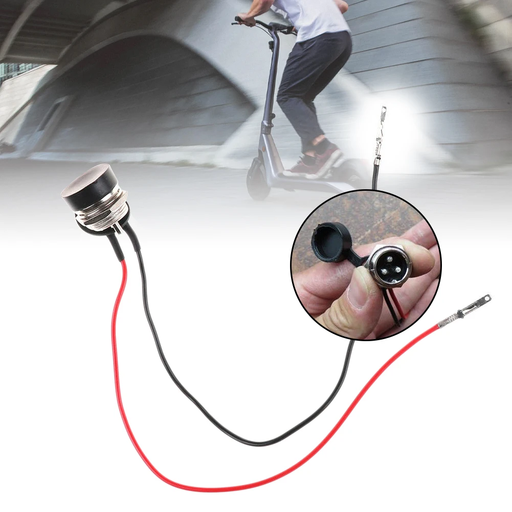 20 см фара для электровелосипеда в Батарея Зарядное устройство Порты и разъёмы 3 Pin