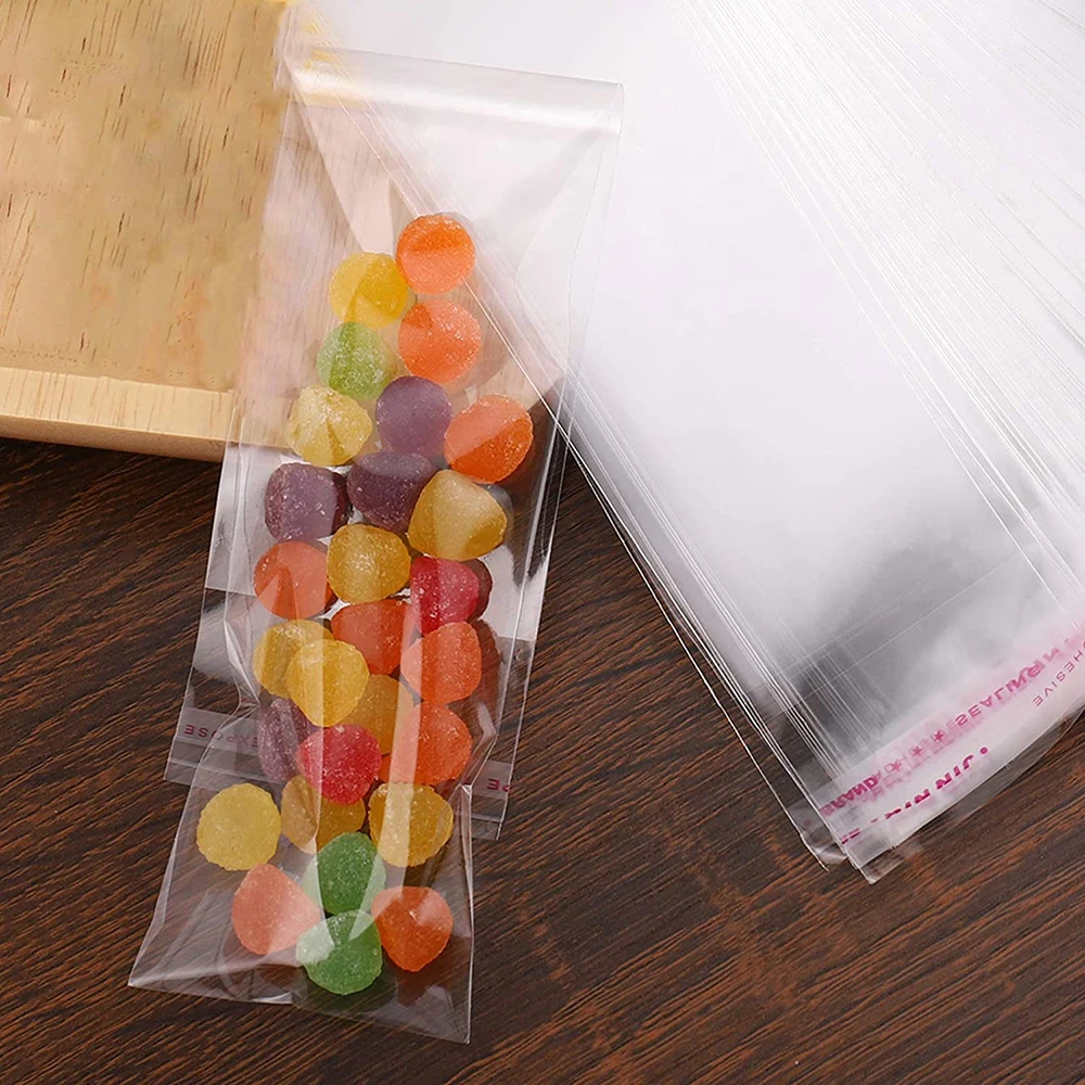 Пакеты целлофановые самозапечатывающиеся прозрачные 5 х25 см 100 шт. - купить по