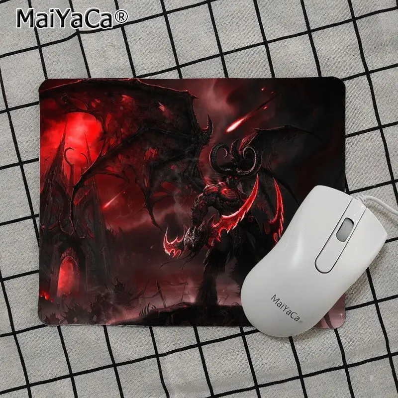 Maiya высокое качество World of Warcraft Illidan Stormrage прочный резиновый коврик для мыши лидер