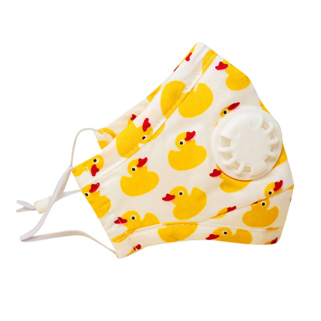 1 шт. детская дышащая защитная маска для лица с рисунком |