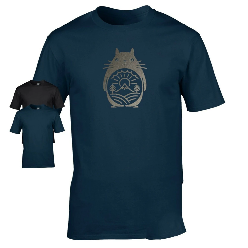 Футболка с принтом Мой сосед Тоторо для мужчин женщин и студийная футболка