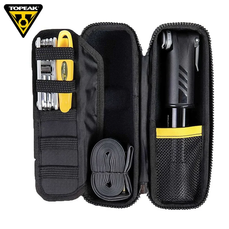 Topeak TC2300B Bicycle Large Capacity Bottle Style Tool Bag Pack Cycling Essential Gear Pouch MTB Road Bike Inner Tube Pannier | Спорт и
