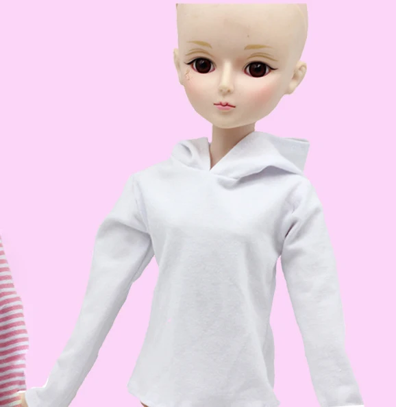 Doll shirt BJD accessories blazer clothes for girl doll fits 60cm 1/3 BJD doll fashion sling pleated skirt student wear gift toys - Цвет: Doll shirt