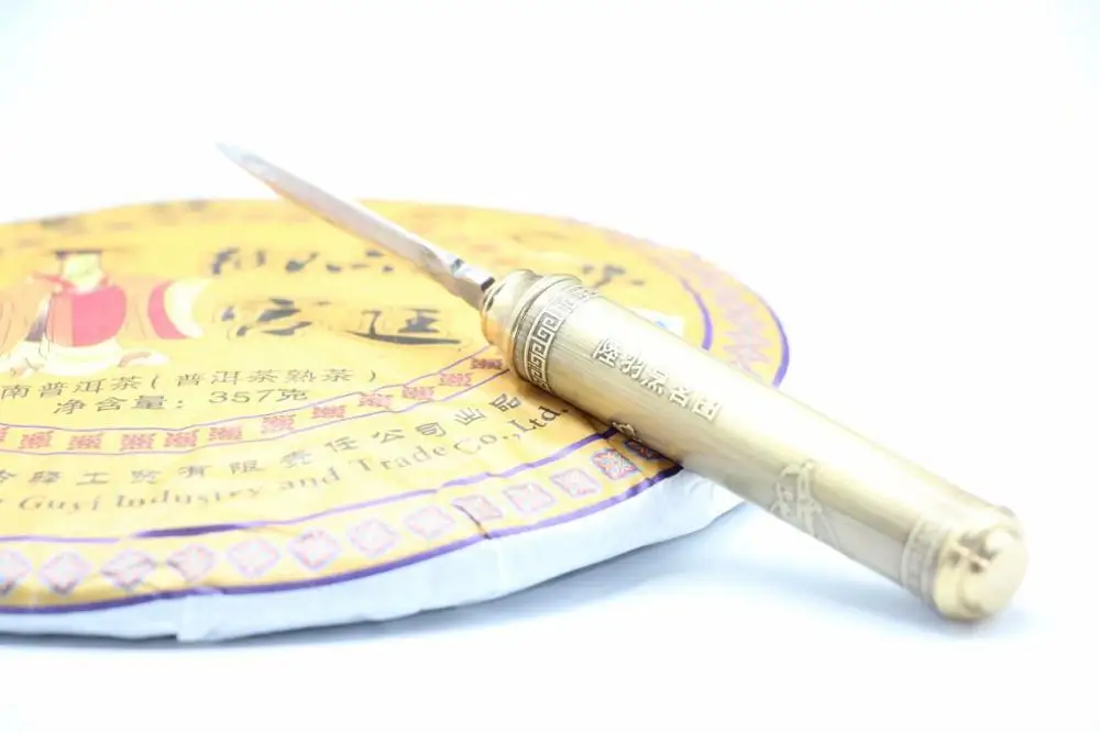 Плоский нож для пуэра принадлежность китайского набора Гун Фу Ча HKMC-PK-01 | Чайные