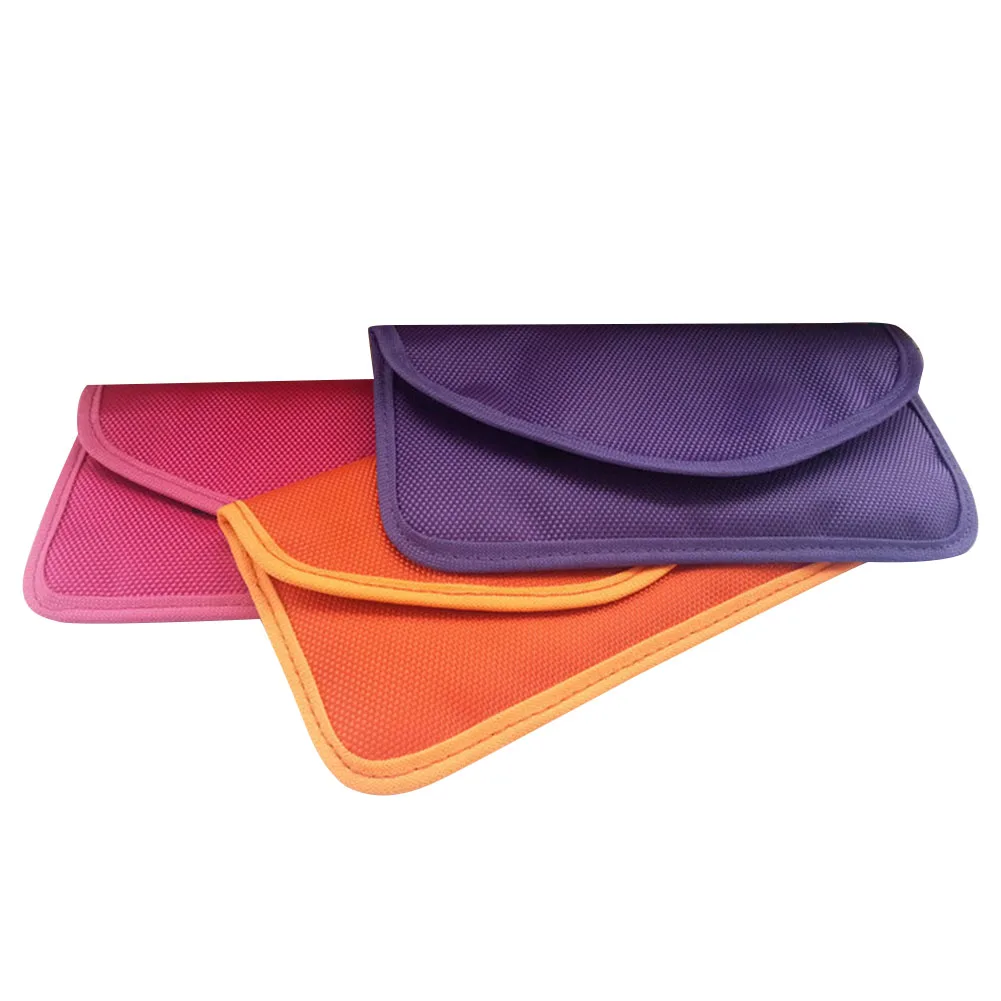 Однотонный двухслойный чехол для экранирования сигнала защитный Портативный