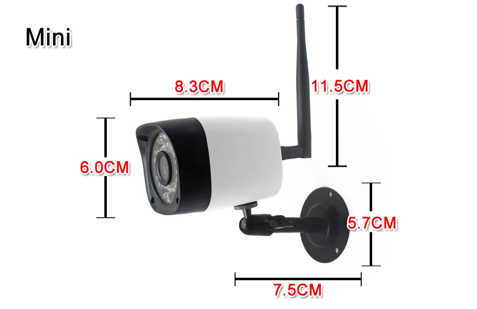 Новая беспроводная мини WiFi камера HD 1080P ИК ночного видения Домашняя безопасность ip-камера CCTV камера обнаружения движения Yoosee View