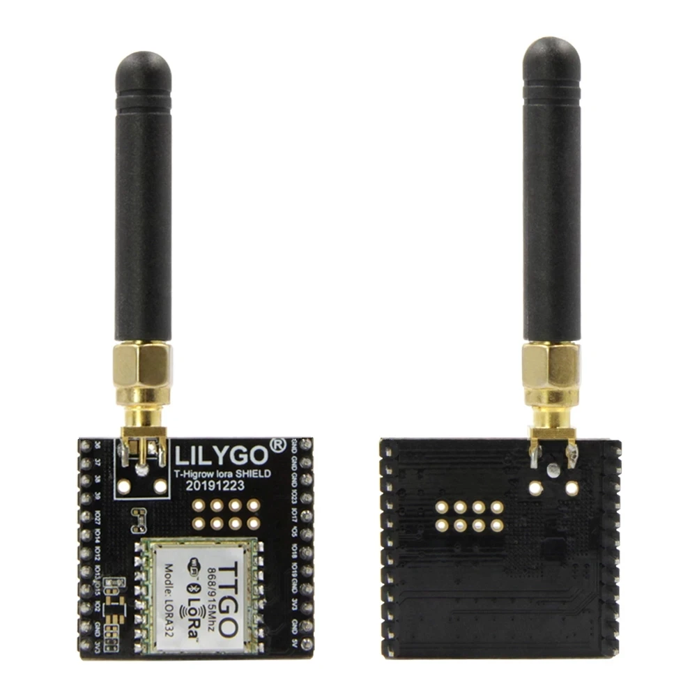 

LILYGO® TTGO T-Higrow LoRa Shield 868Mhz / 915Mhz Function Expansion Board