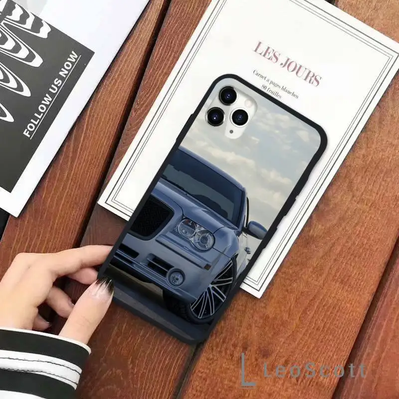 

fashion racing car Chrysler phone case for iPhone 11 12 pro XS MAX 8 7 6 6S Plus X 5S SE 2020 XR Soft silicone