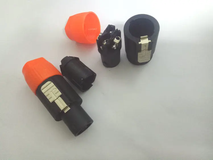 100 шт. 4 контактный кабель спикер разъем мужской аудио динамик