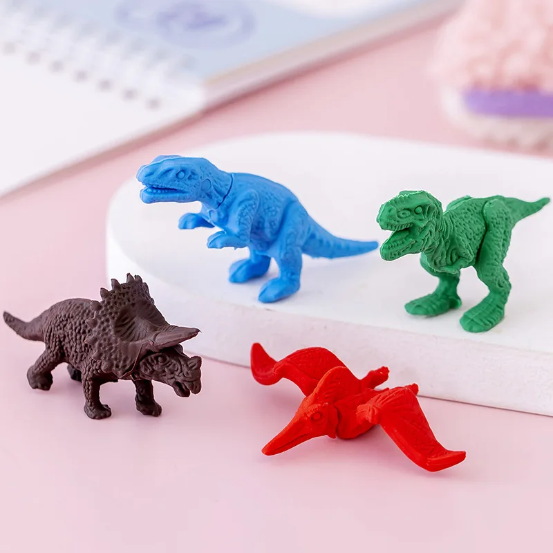 

Для выведения токсинов, 40 шт в мир динозавров из мультфильма; Креативное ластик для студентов, канцелярские принадлежности подарок милые шк...