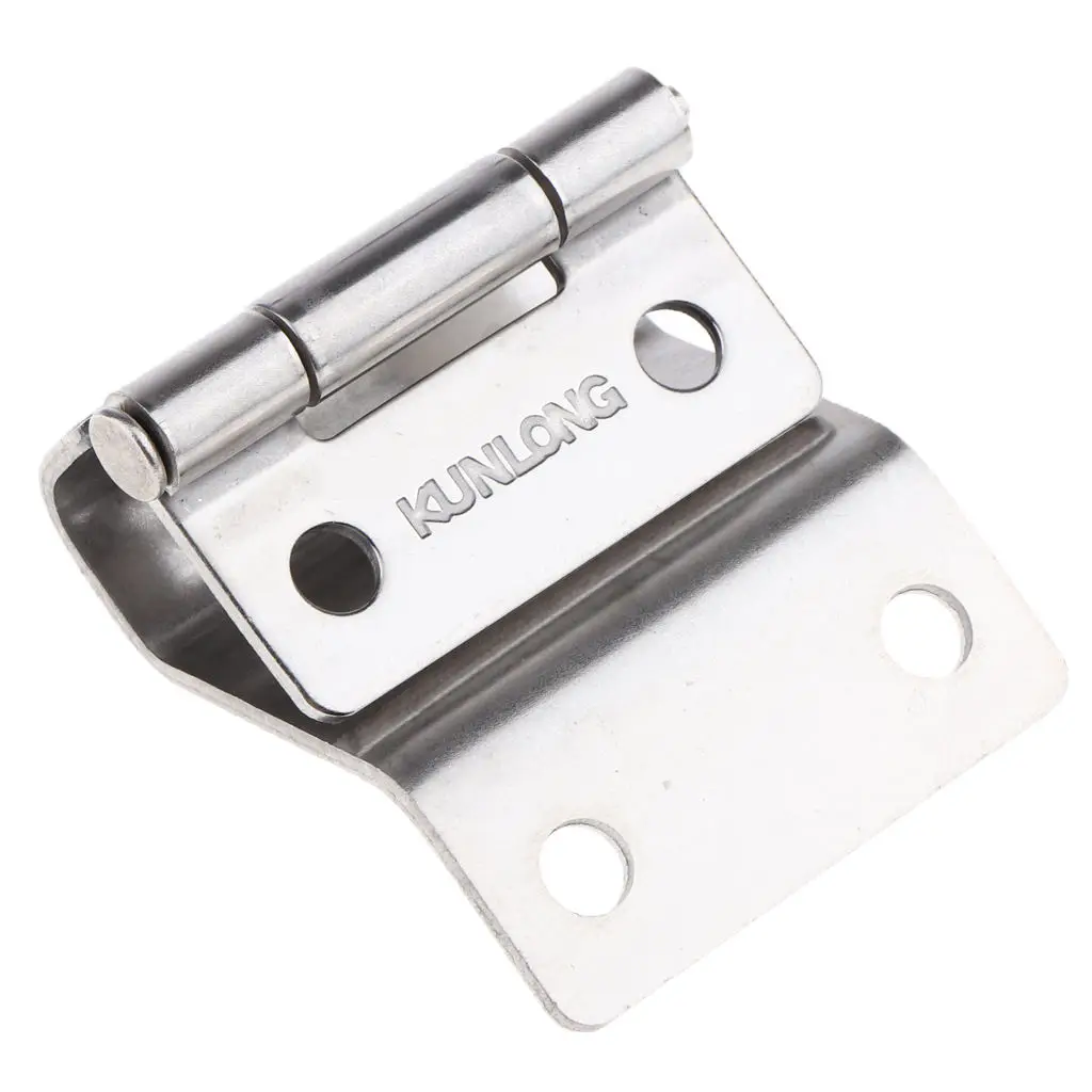 

High Polished Stainless Steel Strap Hinge Door Hinge Flush Mount Deck Hardware for Marine Boat Yacht RV Caravan