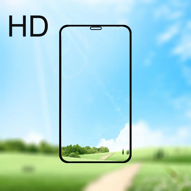 Защитное стекло закаленное для Apple iPhone SE 2020 11 Pro X XR XS Max 7 8 6 6s Plus|Защитные стёкла и